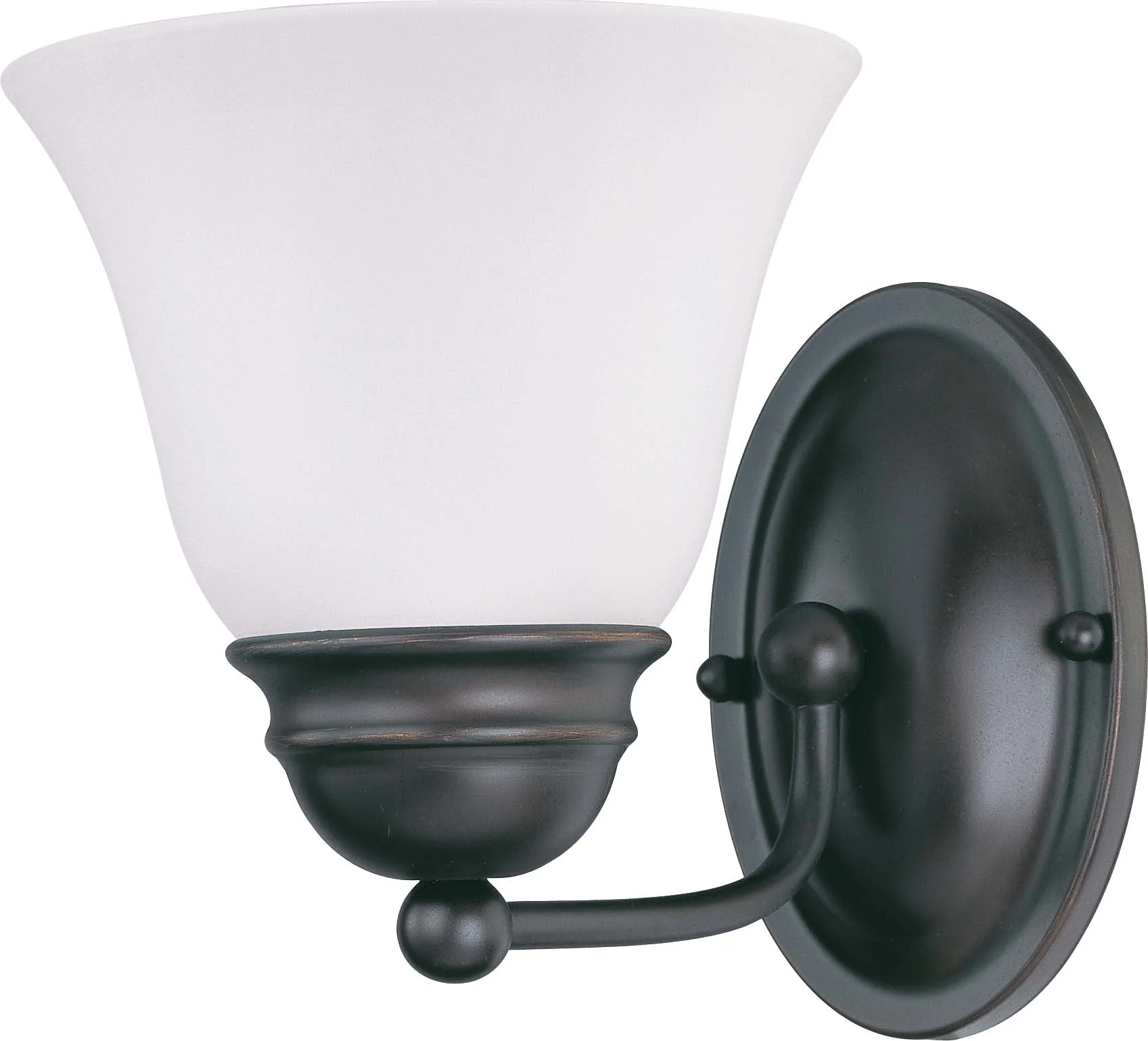 Nuvo Empire - 1 Light 7 inch Vanity w/ Frosted White Glass