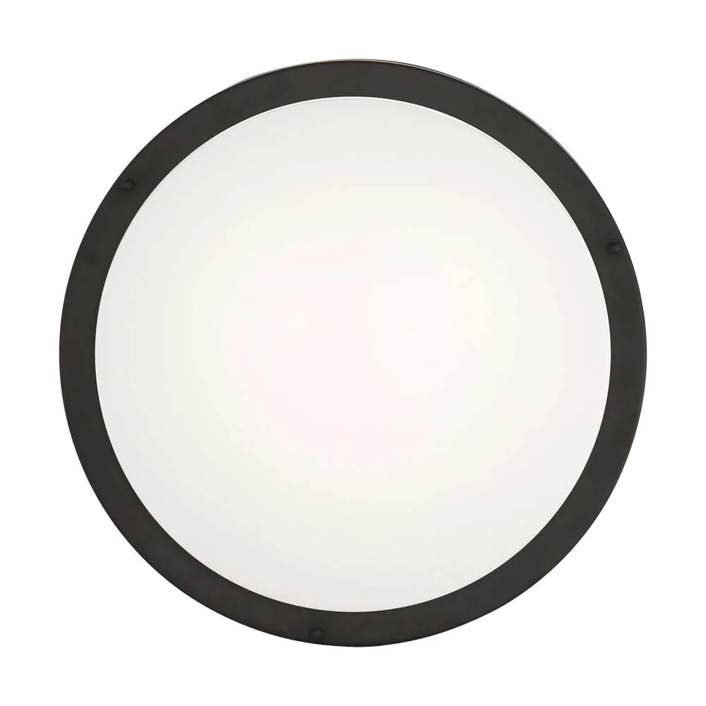 Nuvo Glamour LED 24-in Flush Mount Fixture Black Finish CCT Selectable - Image 3