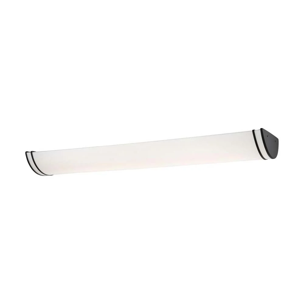 Nuvo Glamour LED 25-in 26w 120v Vanity Fixture Black Finish CCT Selectable - Image 2