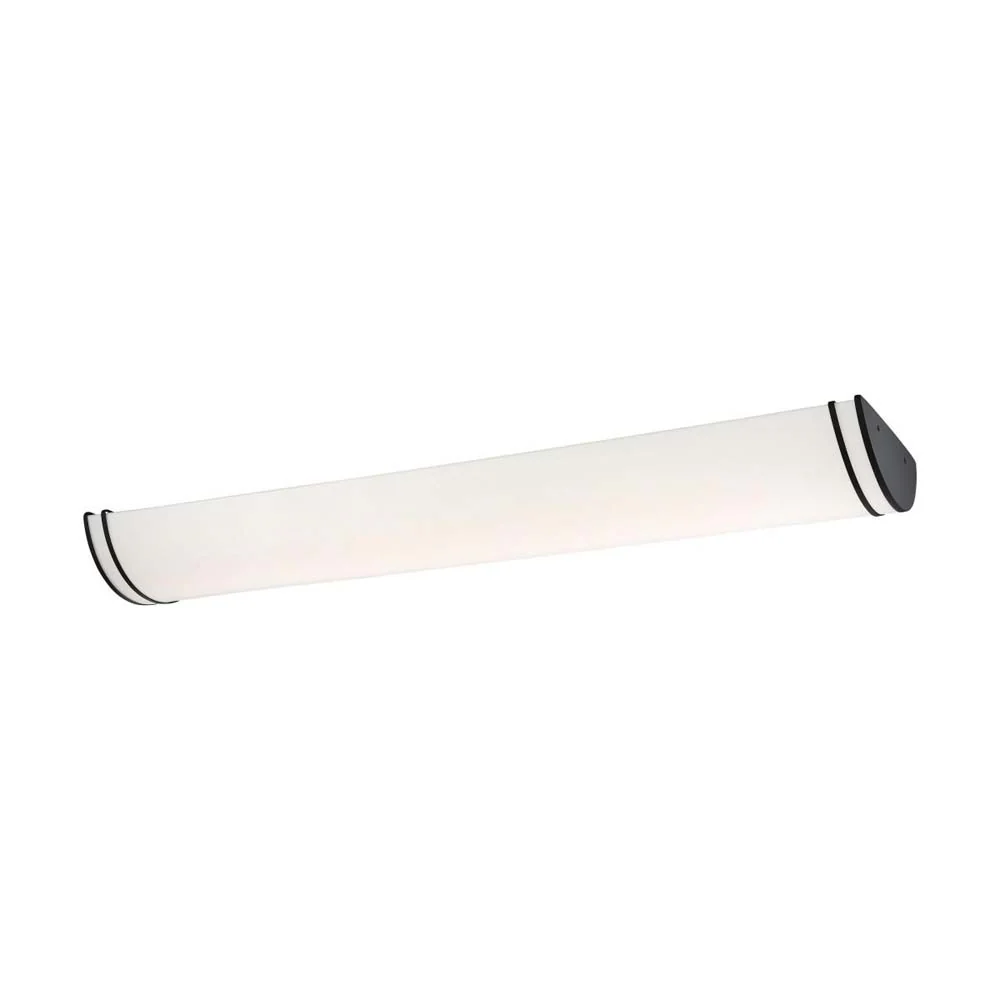 Nuvo Glamour LED 25-in 26w 120v Vanity Fixture Black Finish CCT Selectable - Image 3