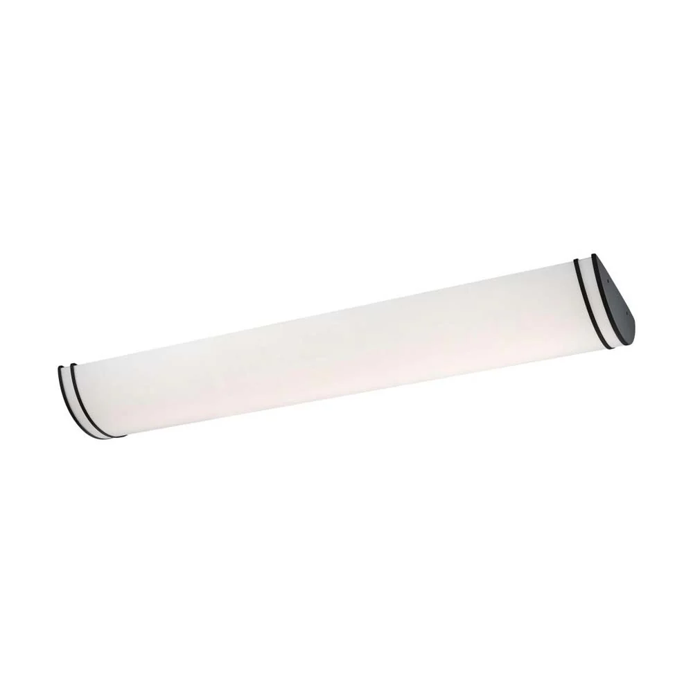 Nuvo Glamour LED 25-in 26w 120v Vanity Fixture Black Finish CCT Selectable - Image 4