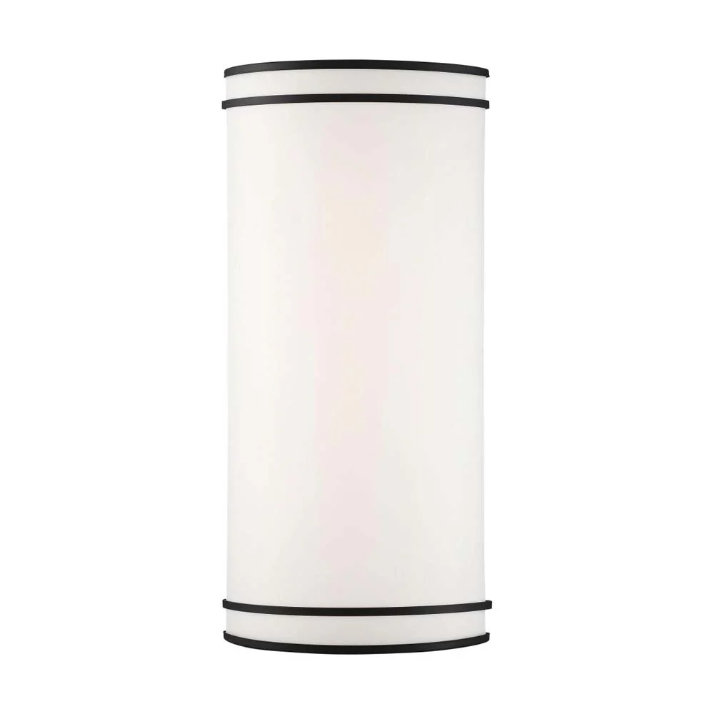 Nuvo Glamour LED 25-in Linear Flush Mount Fixture Black Finish CCT Selectable - Image 4