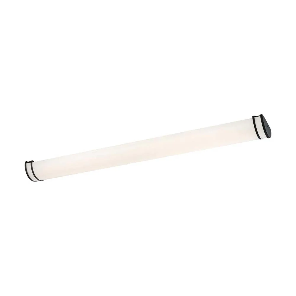 Nuvo Glamour LED 49-in 52w 120v Vanity Fixture Black Finish CCT Selectable - Image 4