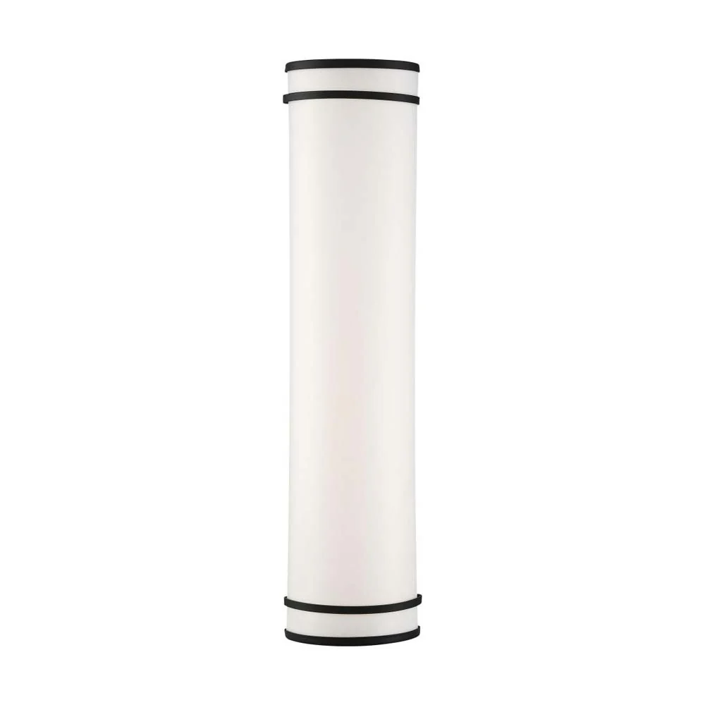 Nuvo Glamour LED 50-in Linear Flush Mount Fixture Black Finish CCT Selectable - Image 5