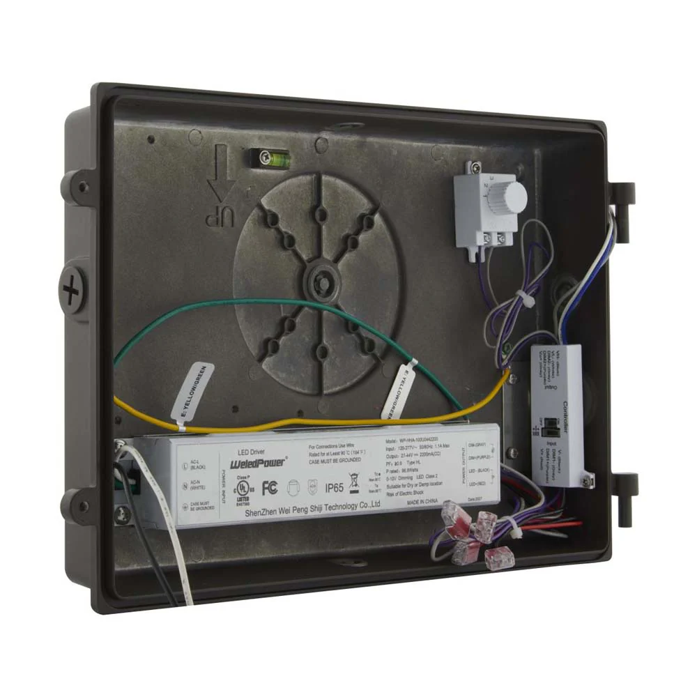 Nuvo LED Wall Pack Bypassable Photocell Wattage and CCT Selectable 120-277v - Image 6