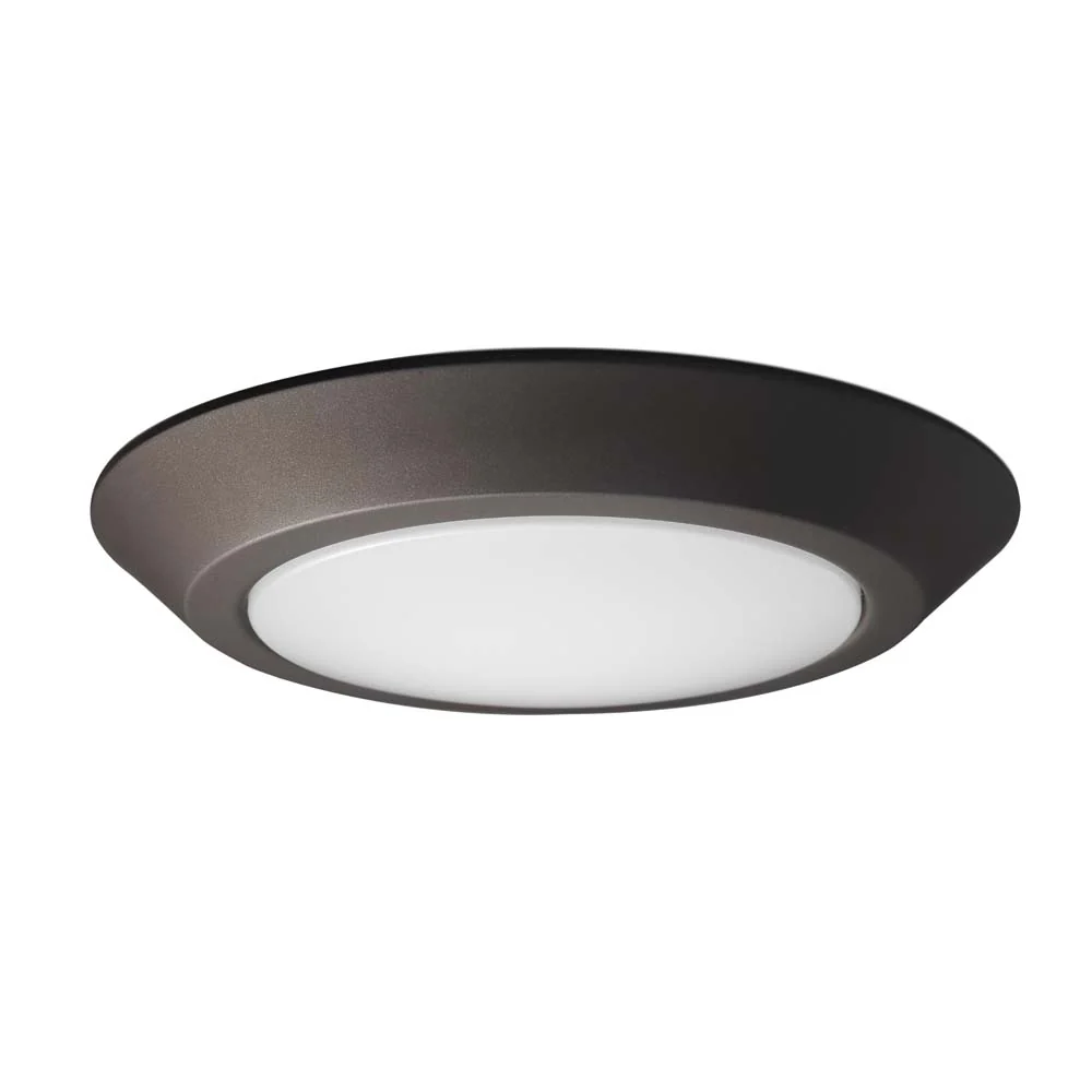 Nuvo Lighting 21.5w 10 in. Led Disc Light - High Lumen Mahogany Bronze Finish