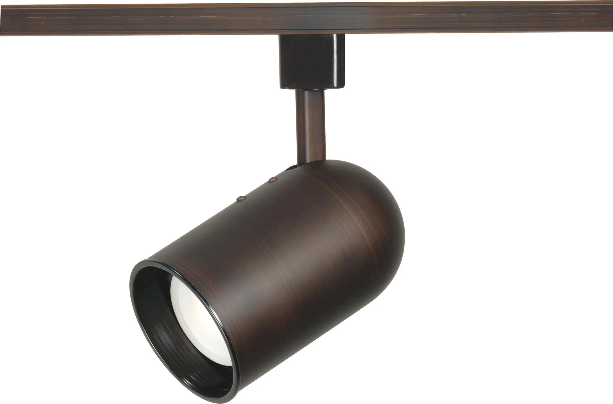 Nuvo TH345 Russet Bronze 1 Light - R20 Bullet Cylinder Track Head