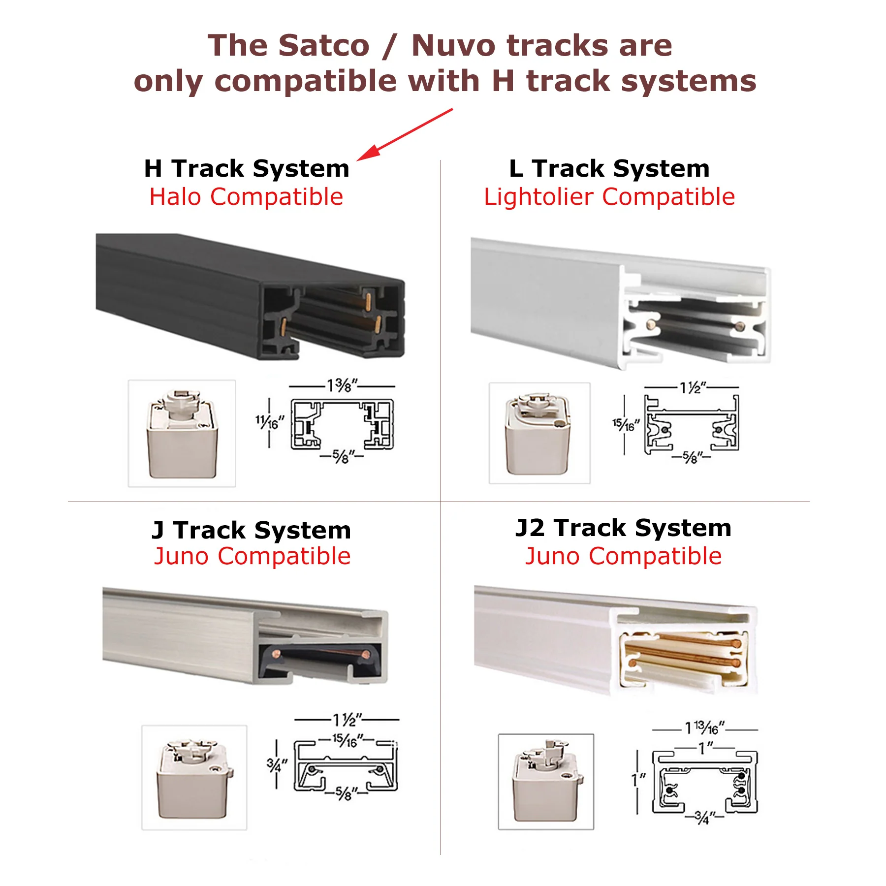 Nuvo TK317 Black 3 Light - PAR30 - Gimbal Ring Track Kit - Image 2