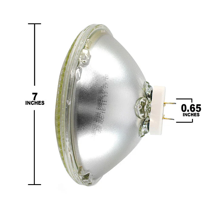 OSRAM 300w 120v PAR56 NSP Mogul End Prong Incandescent Light bulb - Image 5