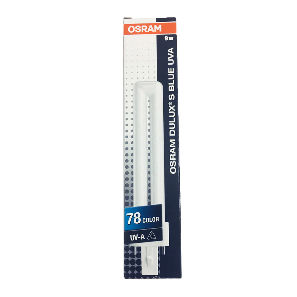 OSRAM DULUX S 9W/78 Blue UV-A 9W G23 Black Light Phosphor Bulb - Image 2
