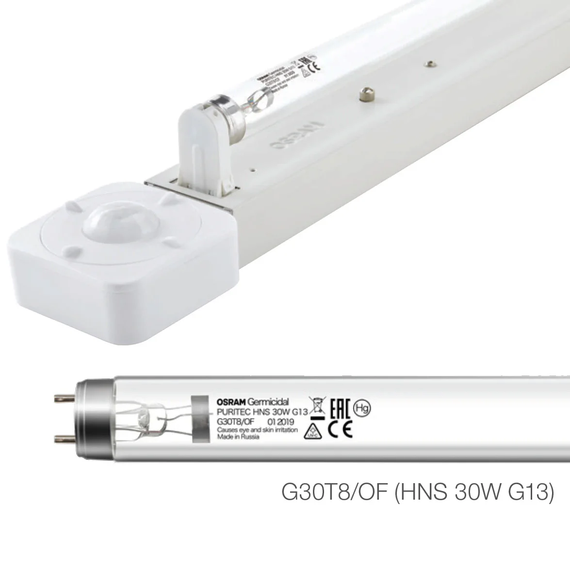 OSRAM AirZing PRO 5030 - UV-C Air & Surface Purifier - 42in Germicidal Light Fixture - Image 2
