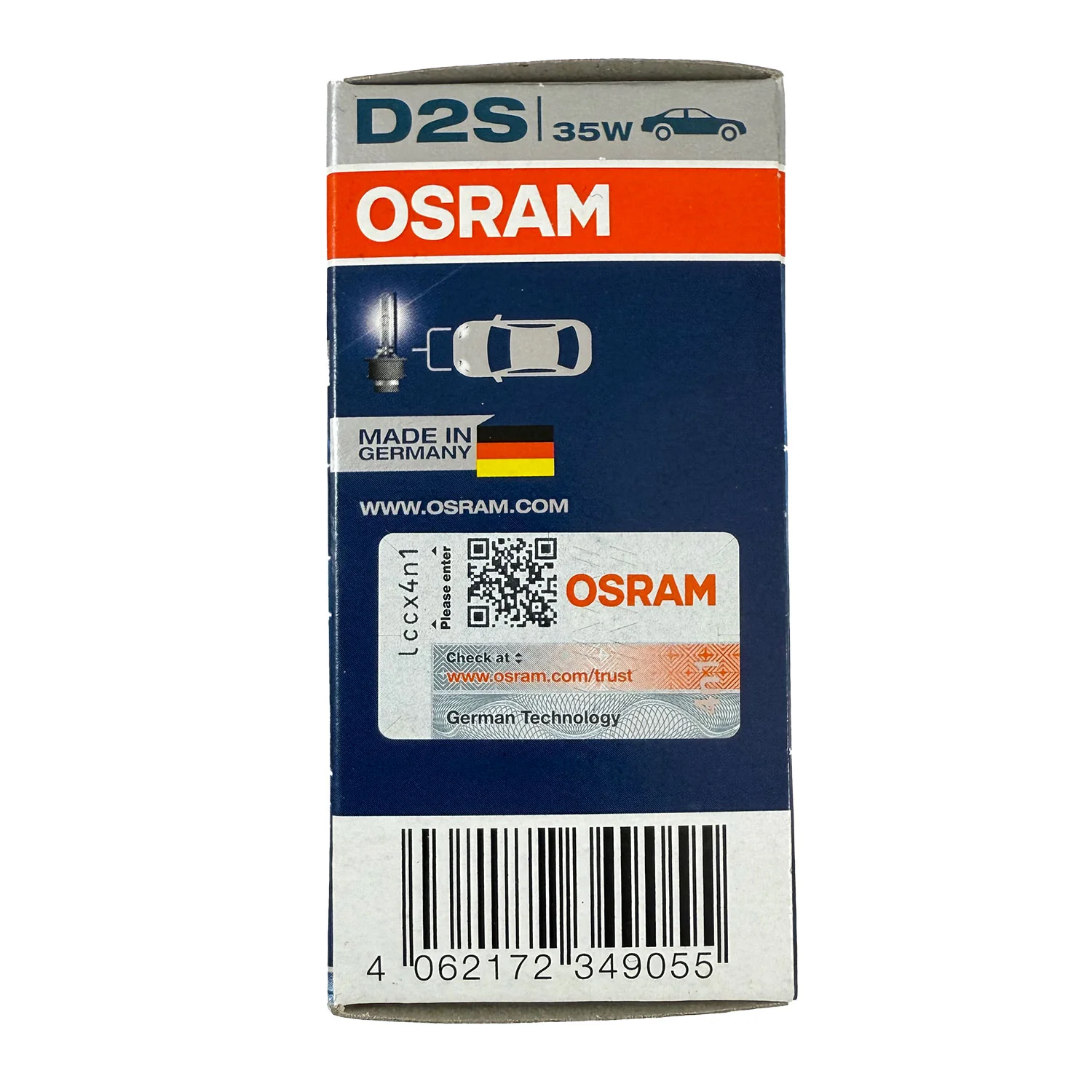 Osram D2S - 66240 - Cool Blue 35W 5500K Xenon HID Automotive Bulb - Image 2
