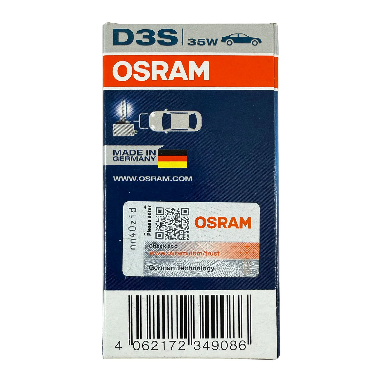 Osram D3S - 66340 - Cool Blue 5500K Xenarc 35W HID Automotive Bulb - Image 3