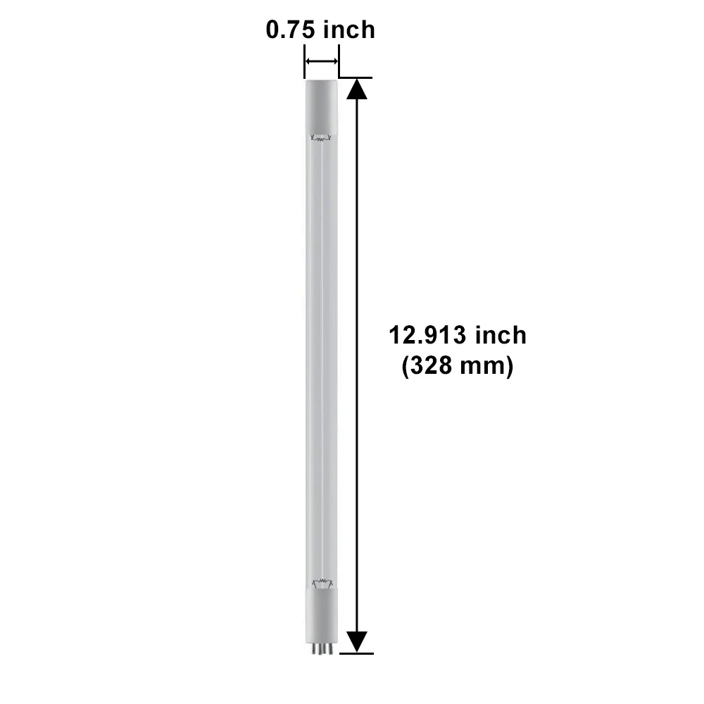 OSRAM 55030 G16T5L/4PSE 12.91" 16W T5 Germicidal UVC PURITEC HNS Lamp - Image 2