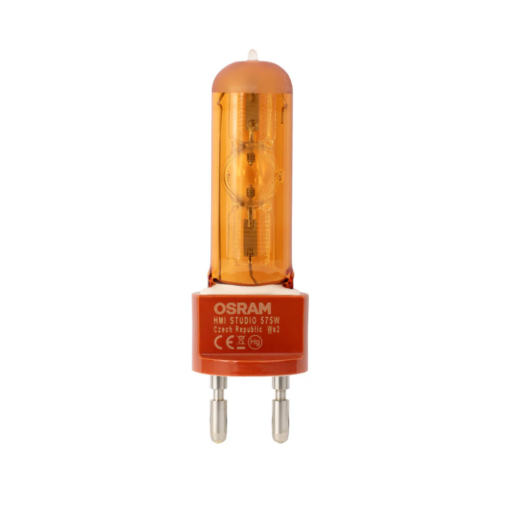 OSRAM HMI Studio 575w G22 base 3200K Metal Halide bulb