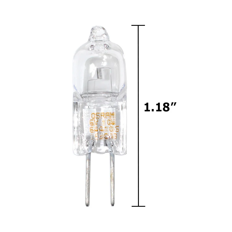 Sylvania 64410 10W 6V G4 base halogen light bulb - Image 2