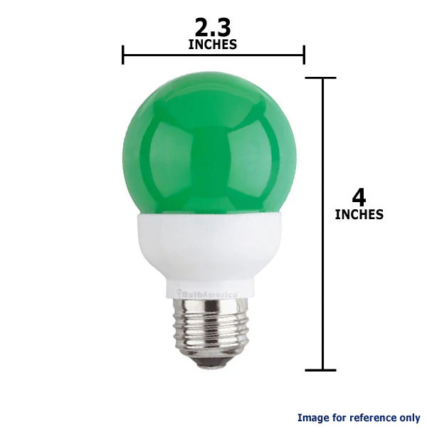 Sylvania G19 1w Green LED Bulb - Image 2