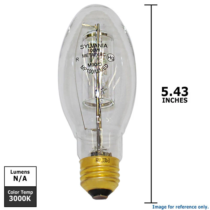 SYLVANIA 50W Ellipsoidal 3000K E26 Medium MP50/U/MED Light Bulb - Image 2