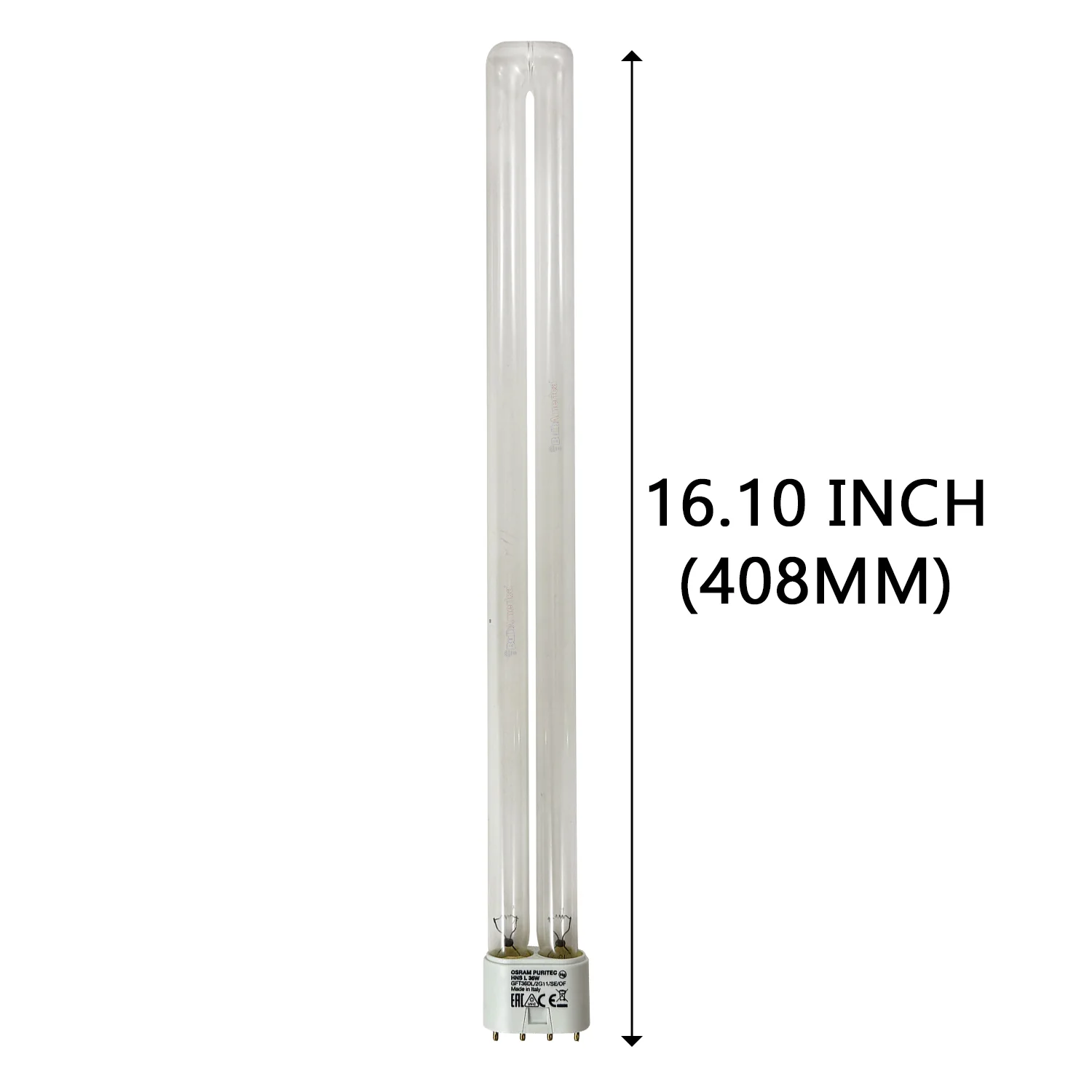 OSRAM 23392 GFT36DL/2G11/SE/OF Puritec HNS L 36W 2G11 base Germicidal UV Light Bulb - Image 3