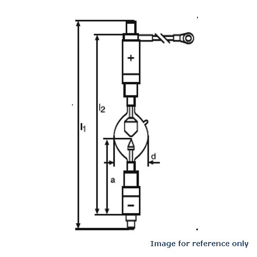 OSRAM XBO 3000W DHP OFR Metal Halide Bulb - Image 2