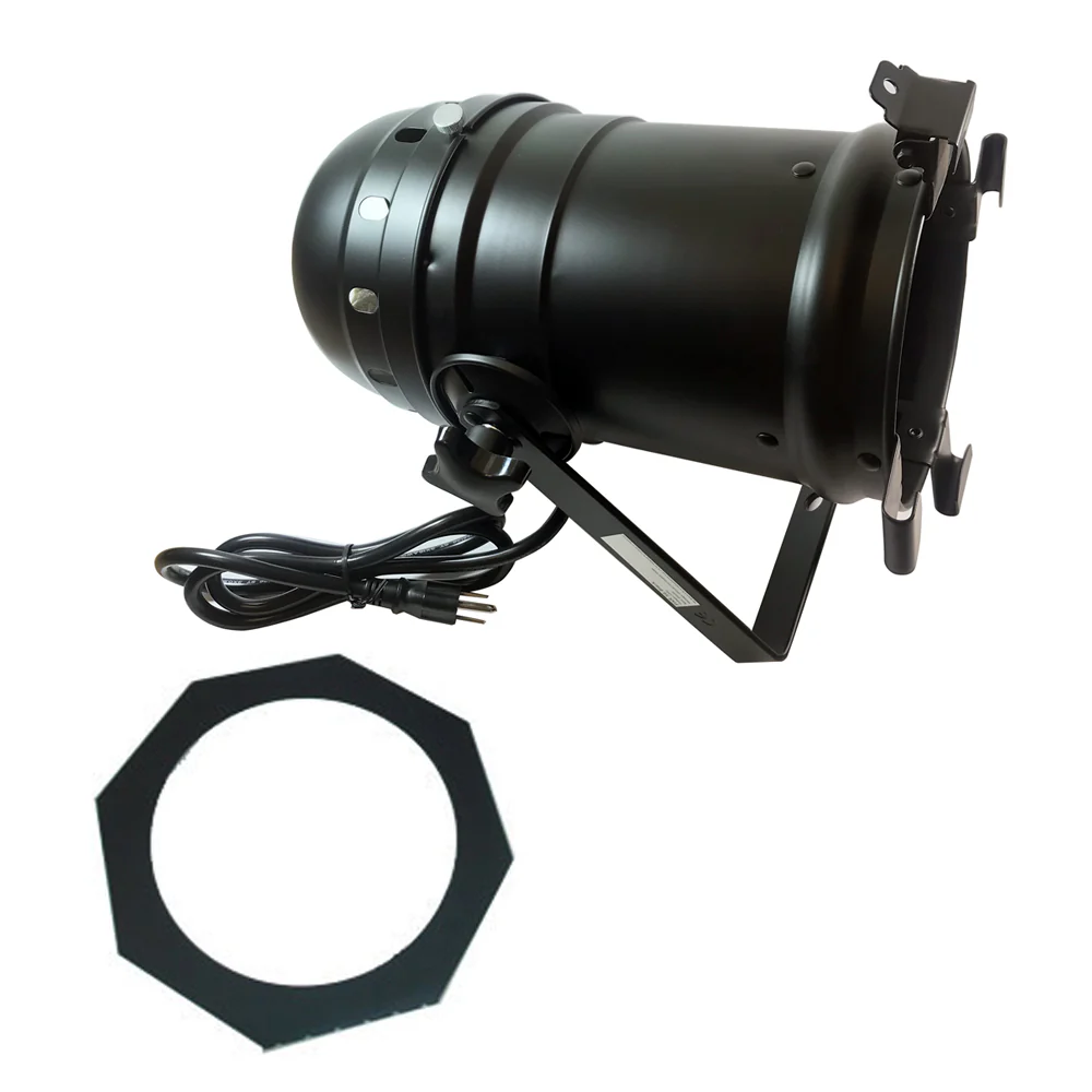 PAR64 Black  - PAR 64 Can Aluminum Construction Stage and Theater Lighting - Image 2