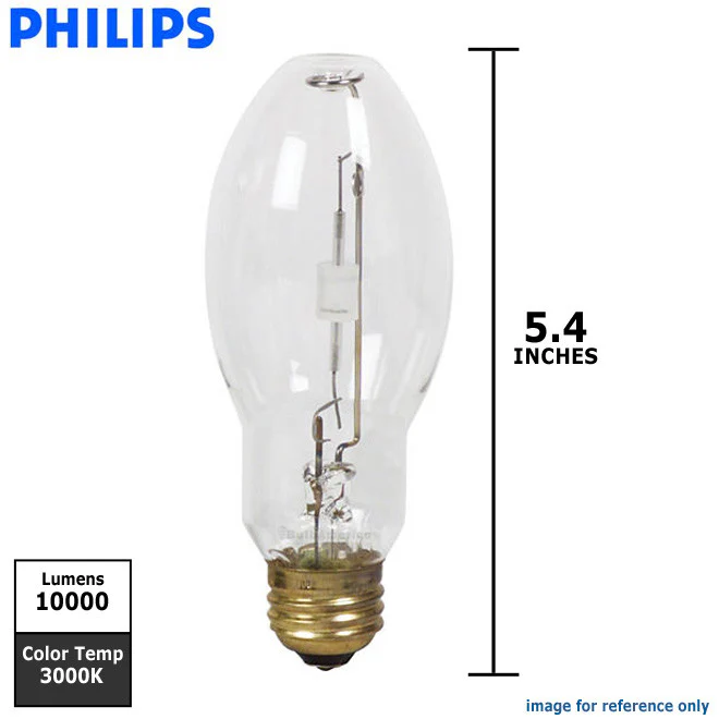Philips CDM 100W ED17 Clear E26 Base MasterColor ELITE HID Light Bulb - Image 3