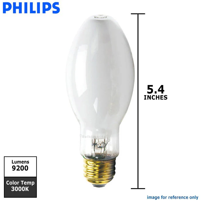 Philips 100w ED17 Coated E26 MasterColor CDM ED17 Elite HID Light Bulb - Image 2