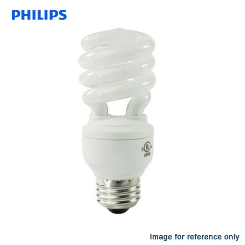 PHILIPS 13W 120V DayLight  Energy Saver Mini Twist Bulb - Image 2