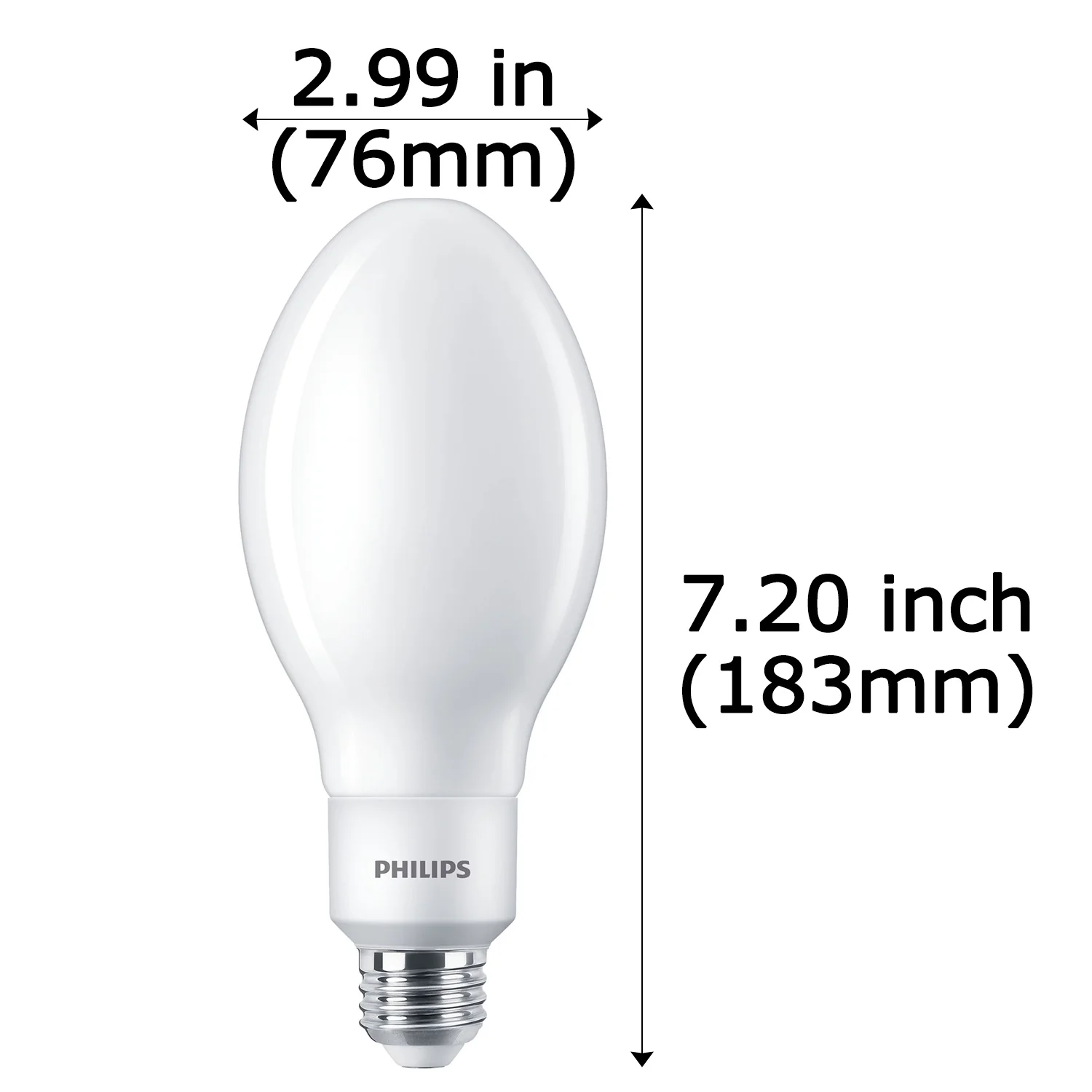Philips 14w LED HID Replacement 2000Lm 5,000K Daylight E26 Base - Ballast Bypass - Image 2
