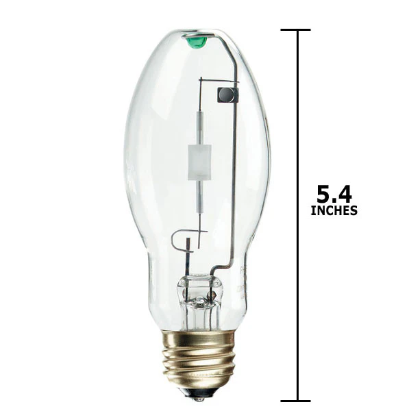 Philips 175w ED17 Pulse Start 4000K E26 Cool White Metal Halide Light Bulb - Image 2