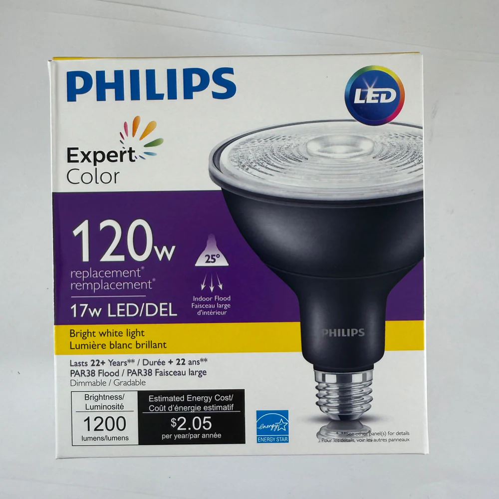 Philips 17W PAR38 LED 3000K Dimmable - 120w Equiv - Image 2
