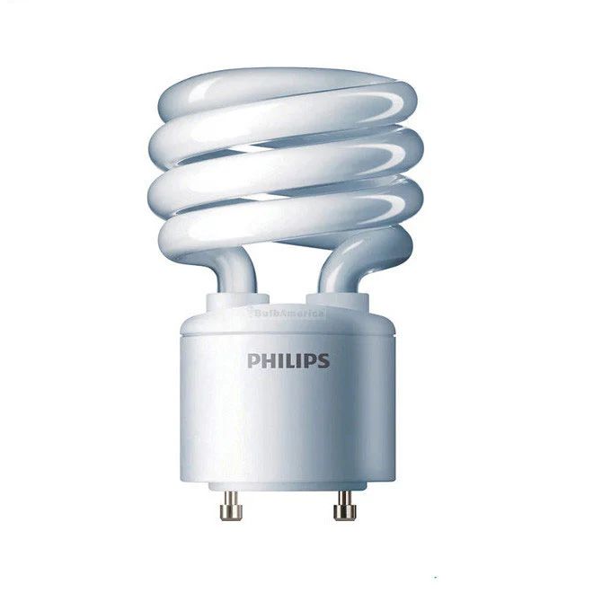 Philips 18w EL/mDT Warm White Energy Saver GU24 Fluorescent Light Bulb