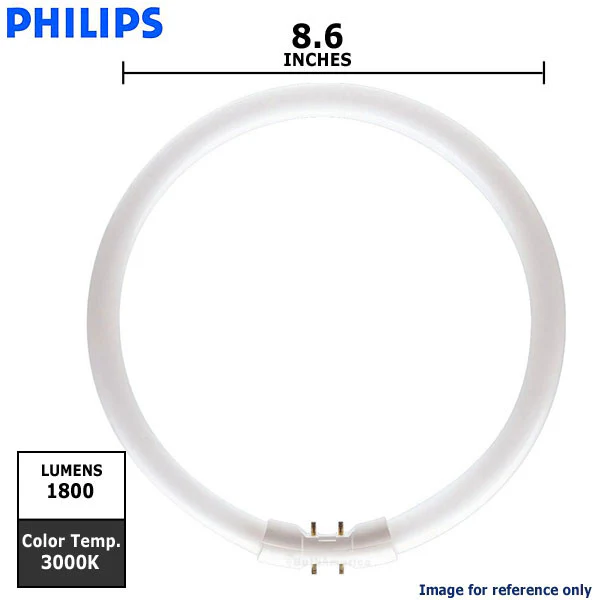 Philips 22w Master TL5 Circular Warm White 3000k 2GX13 Fluorescent Light Bulb - Image 2
