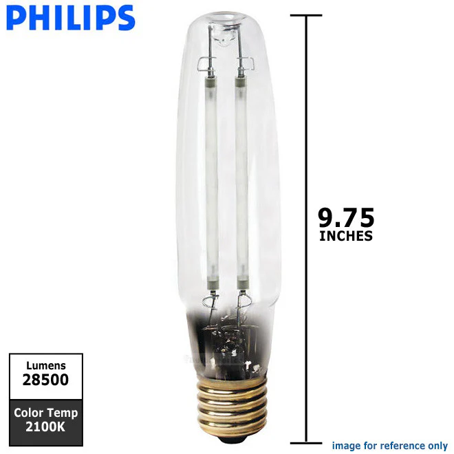 Philips 250w ED18 Clear E39 Ceramalux Instant Restrike HID Light Bulb - Image 2