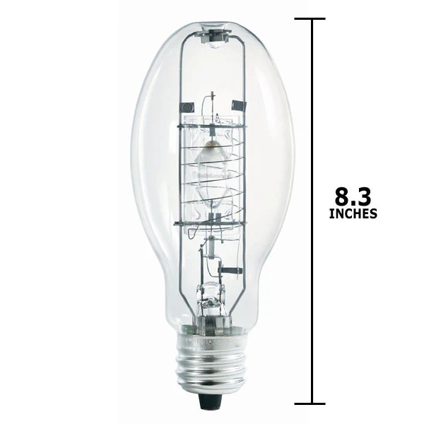 Philips 250w ED28 Clear 3800K Switch Start E39 Metal Halide Light Bulb - Image 2