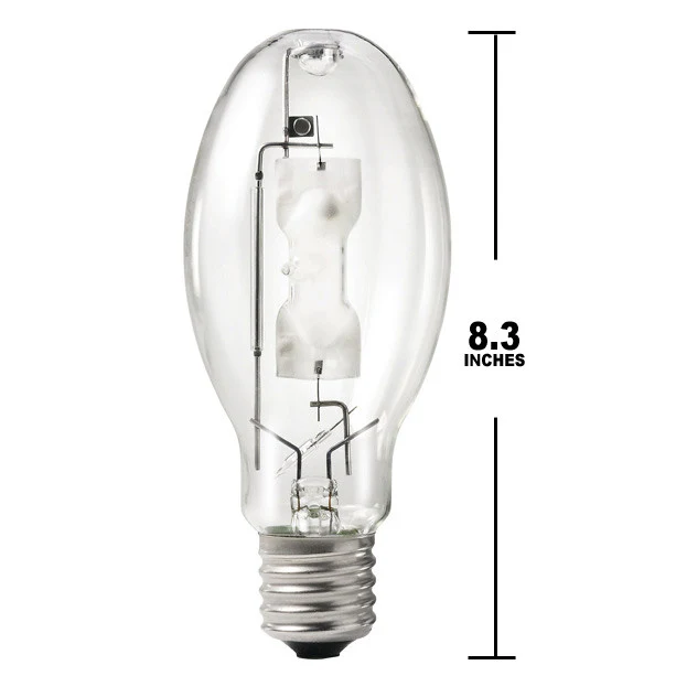 Philips 320w ED28 4100K Cool White E39 Pulse Start Metal Halide Light Bulb - Image 2