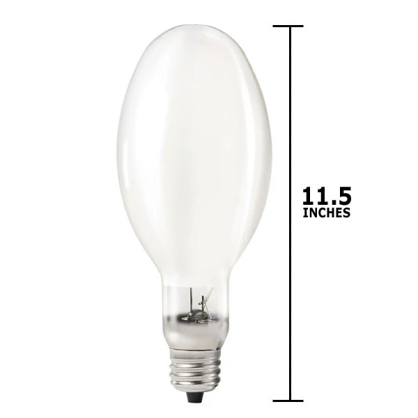 Philips 320w ED37 Pulse Start E39 3700K Cool White Metal Halide Light Bulb - Image 2