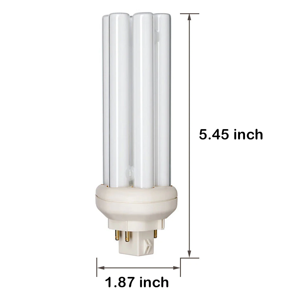 Philips PL-T 32w Triple Tube 4-Pin GX24Q-3 4000k Cool White Fluorescent Bulb - Image 2