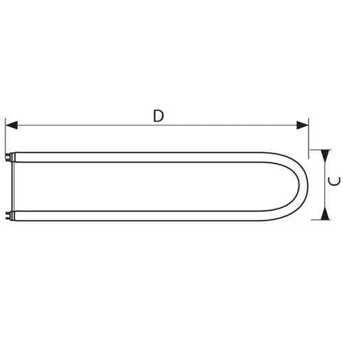 PHILIPS 32W T8-6U 5000K U-Bent Rapid Start T8 Fluorescent Light Bulb - Image 2