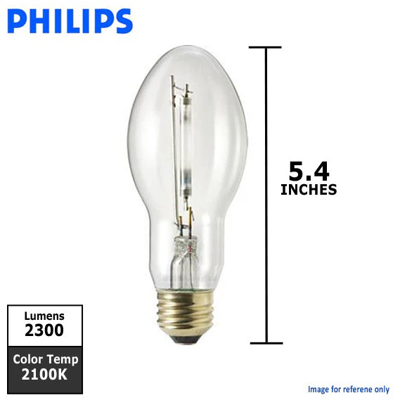 Philips 35w BD17 2100k E26 Ceramaluc Clear HID Light Bulb - Image 2