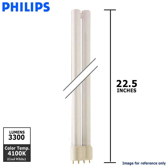 Philips 36w Single Tube 4-Pin 2G11 4100K Fluorescent Light Bulb - Image 3