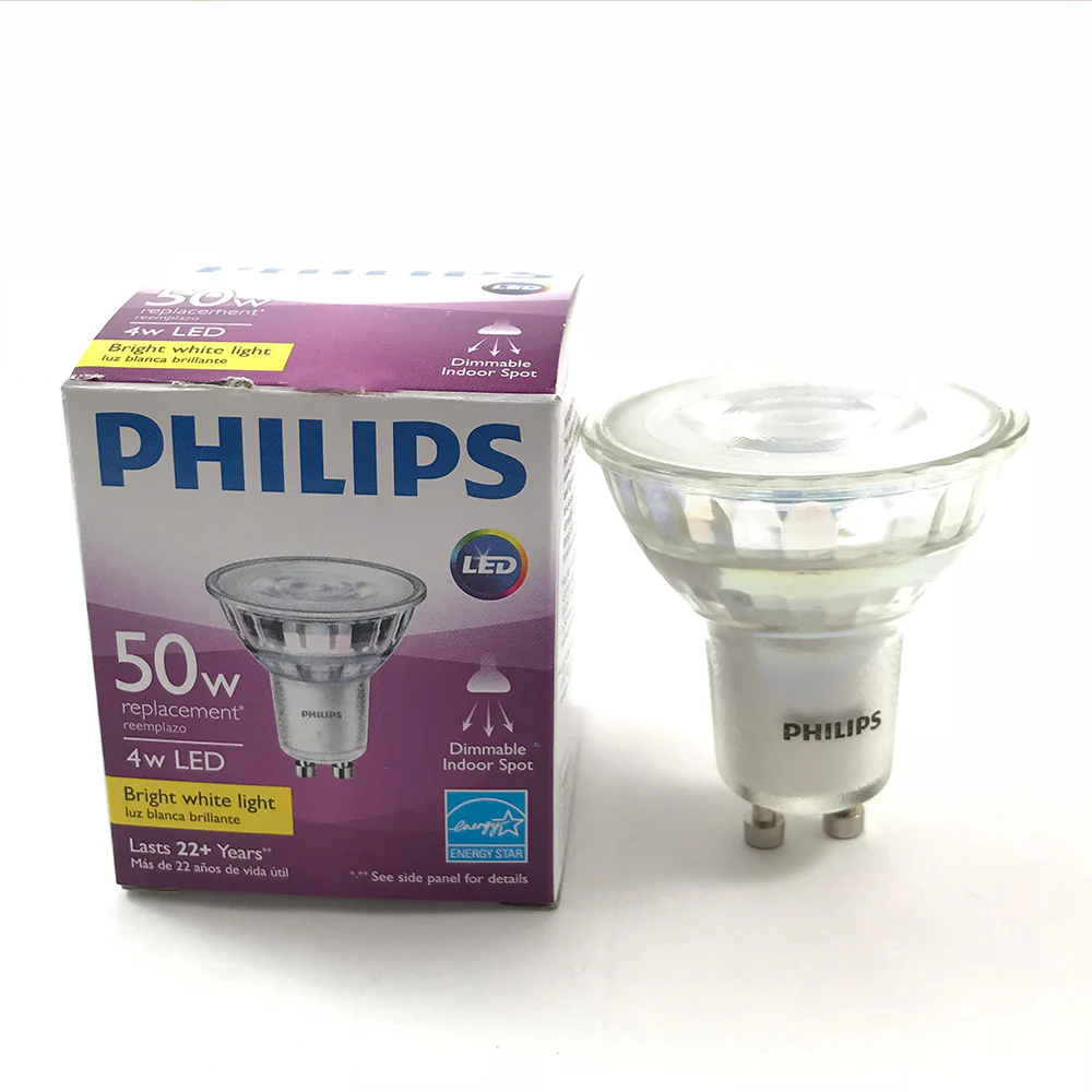 Philips 4w MR16 GU10 LED Flood 35 3000K 380 lumens Dimmable Airflux Bulb - Image 2