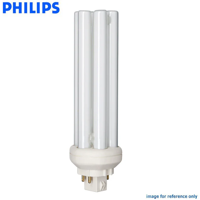 Philips 42w Triple Tube 4-Pin GX24q-4 2700k White Fluorescent Light Bulb - Image 2