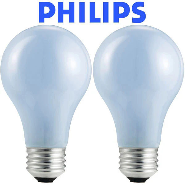 Philips 43w A19 E26 Natural Light Daylight EcoVantage Halogen - 2 light bulbs - Image 3