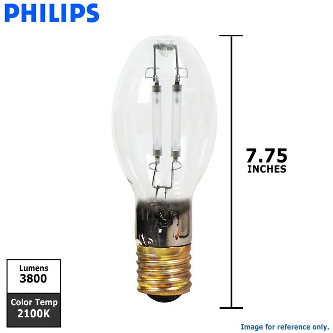 Philips 50w ED23 Clear E39 Ceramalux Instant Restrike HID Light Bulb - Image 2