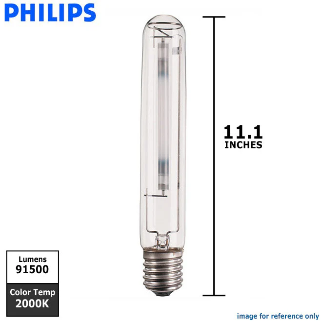 Philips 600w T14.5 E39 Clear 2000k Ceramalux Non-ALTO HID Light Bulb - Image 2