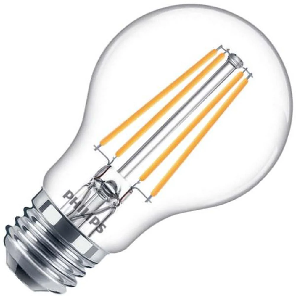 Philips 6W LED A19 5000k Daylight Dimmable Filament Bulb - 40w Replacement - Image 2