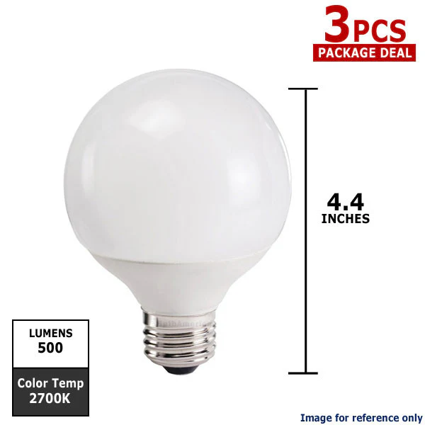 PHILIPS 9W 120V EL-A G25 21633 Compact Fluorescent Light Bulb - 3 Pack - Image 2