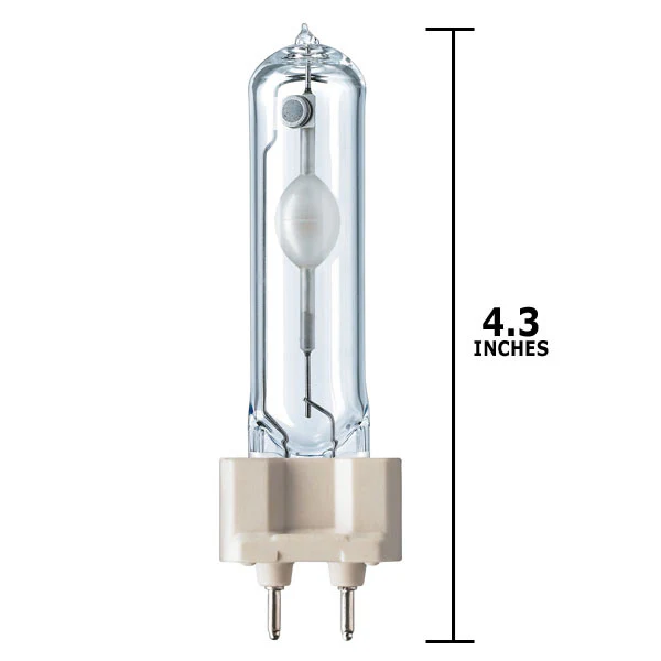 Philips MasterColor CDM-T Elite 100w G12 Base Clear 3000K HID Light Bulb - Image 2