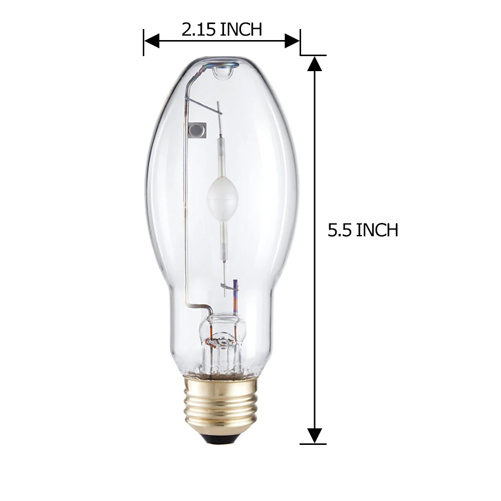 Philips MHC70/U/M4K 70w ED17 E26 Base C98/M98/E Ceramic Metal Halide Bulb - Image 2
